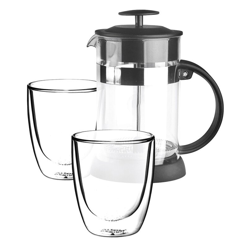 Zaparzacz ALTOM Andrea 0.8 l + Szklanka (2 x 300 ml)