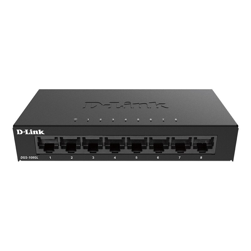 Switch D-LINK DGS-108GL/E Gigabit Ethernet, 8 portów