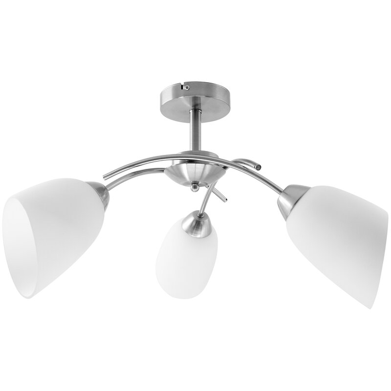 Lampa sufitowa ACTIVEJET AJE-Nikita 3P Biało-srebrny