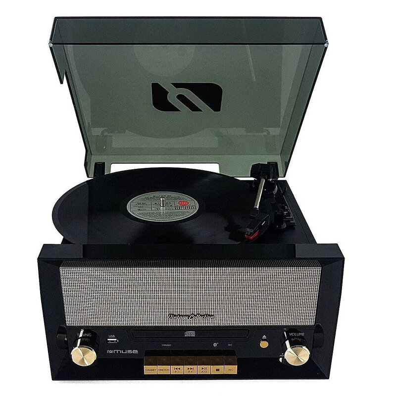 Gramofon MUSE MT-110 B Bluetooth USB Czarny