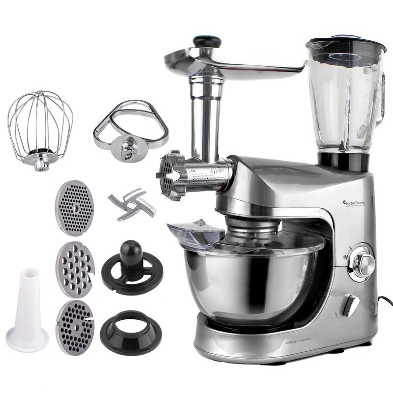 Robot kuchenny planetarny TURBOTRONIC TT-007 1300W z blenderem kielichowym