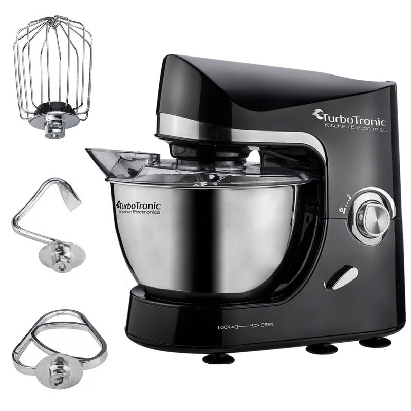 Robot kuchenny planetarny TURBOTRONIC TT-002 1300W Czarny