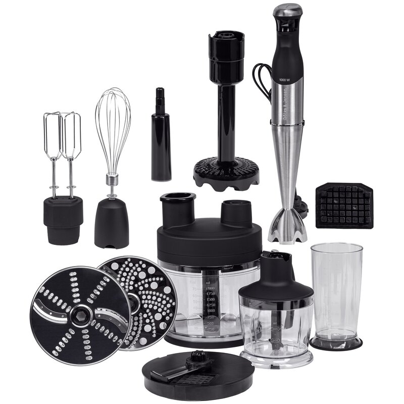 Blender GÖTZE & JENSEN HB950K Inox z krajarką w kostkę