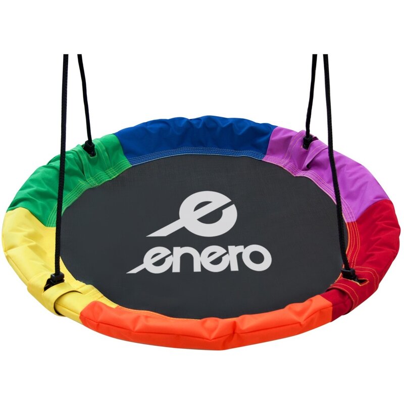 Huśtawka ENERO Bocianie gniazdo 110 cm Wielokolorowy