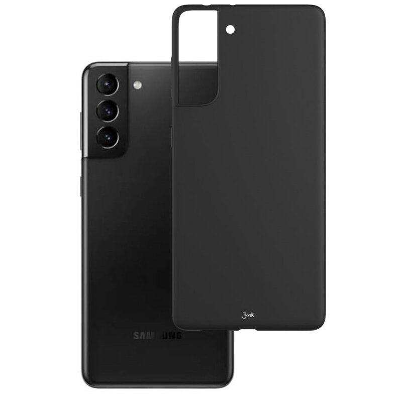 Etui 3MK Matt Case do Samsung Galaxy S21 Czarny