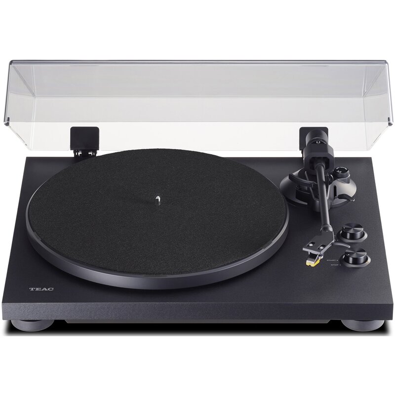 Teac TN-280BT-A3 Półautomatyczny Napęd paskowy Przedwzmacniacz Bluetooth Czarny
