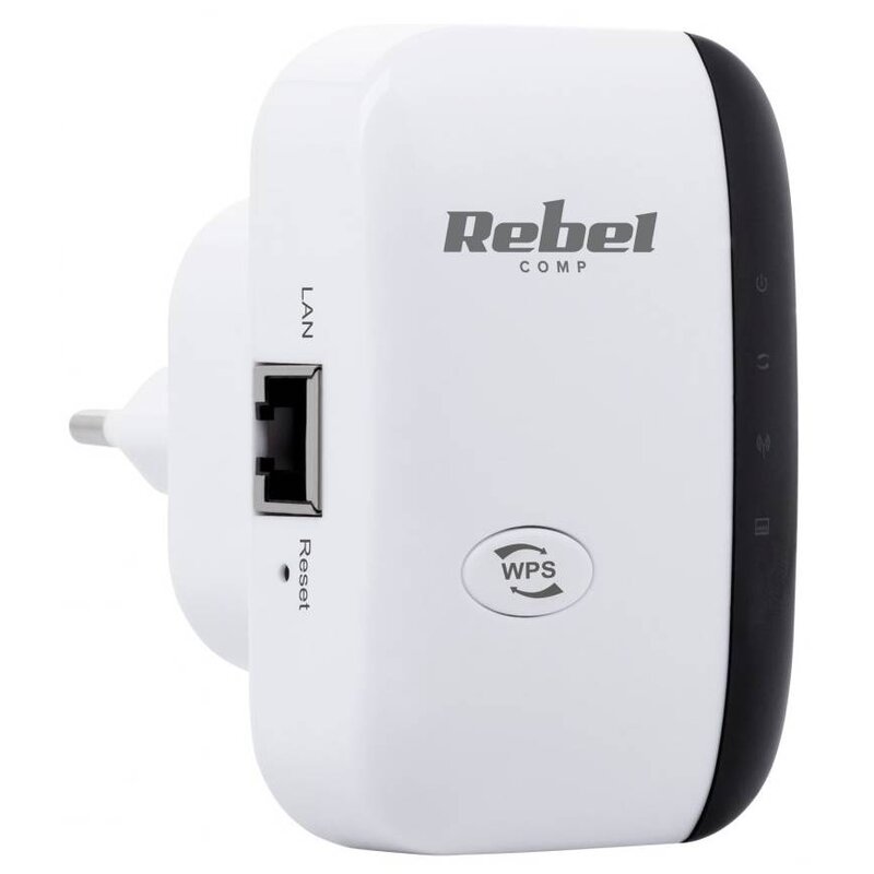 Wzmacniacz sieci REBEL KOM1030 2.4 GHz, Wi-Fi 4 (802.11 b/g/n)
