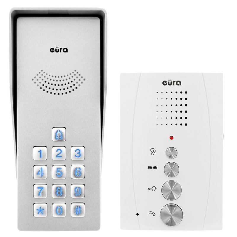Domofon EURA Entra ADP-38A3 Biały