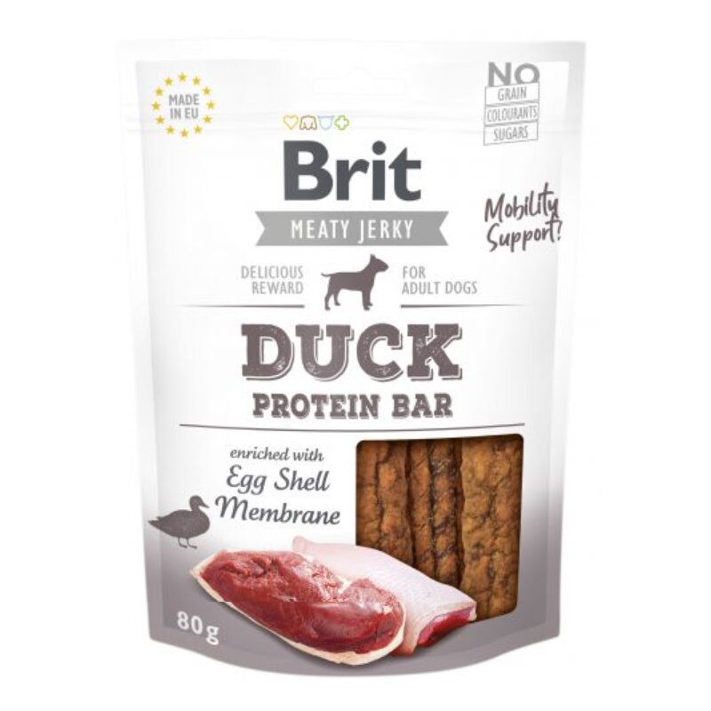 Przysmak dla psa BRIT Jerky Duck Protein Bar 80 g