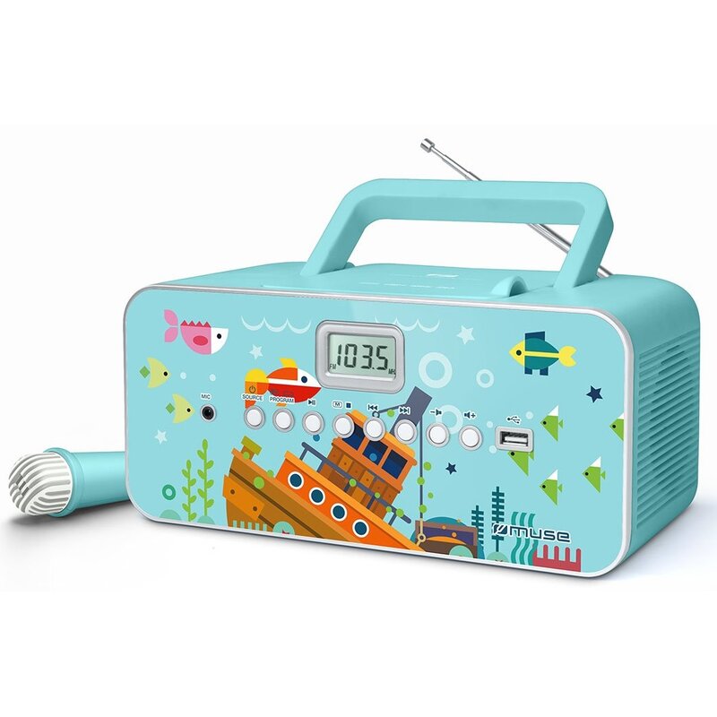 Radioodtwarzacz MUSE M-29 KB Wielokolorowy