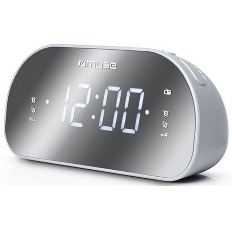 Radiobudzik MUSE M-170 CMR Szary