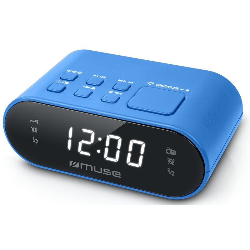 Radiobudzik MUSE M-10 BL Niebieski