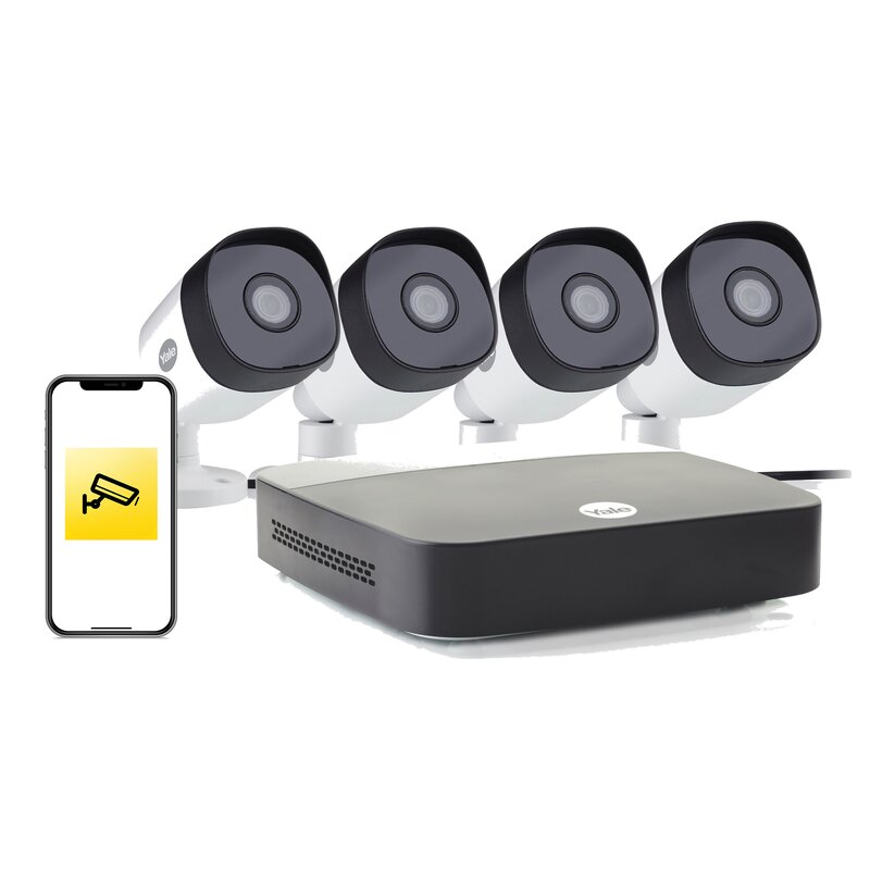 System monitorujący YALE SV-4C-4ABFX-2 Zewnętrzny, LAN