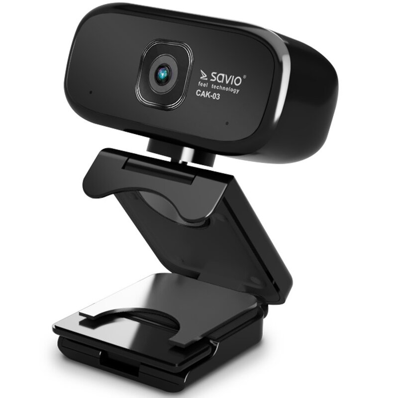 Kamera internetowa SAVIO CAK-03 USB-A / Mini Jack 3.5 mm - 720p