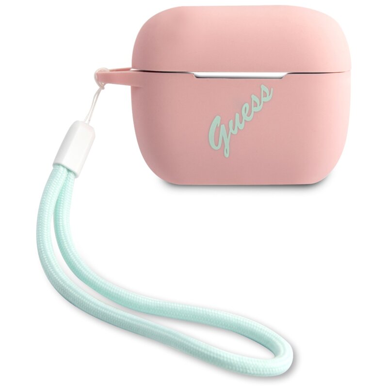 Guess GUACAPLSVSPG Vintage AirPods Pro Różowy/Zielony