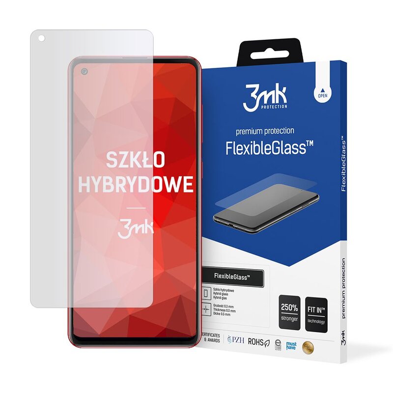 Szkło hybrydowe 3MK Flexible Glass do Samsung Galaxy A21S