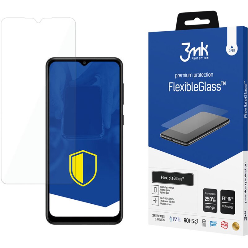 Szkło hybrydowe 3MK Flexibleglass do Samsung Galaxy A02