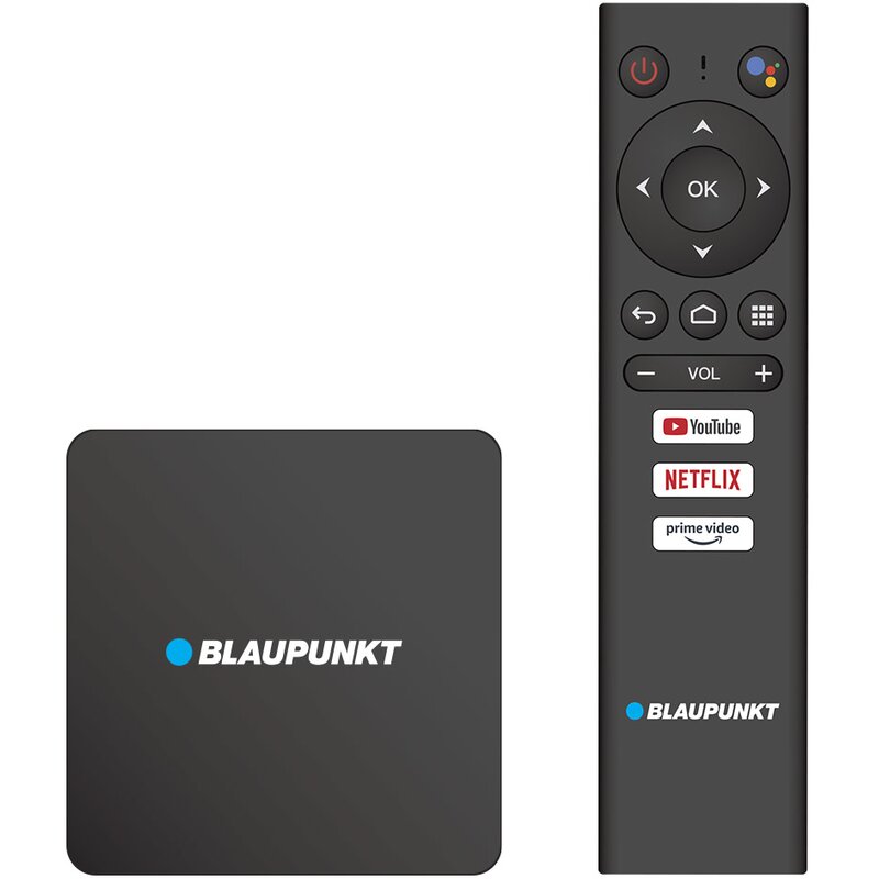 Odtwarzacz multimedialny 4K BLAUPUNKT Android TV Box B-Stream
