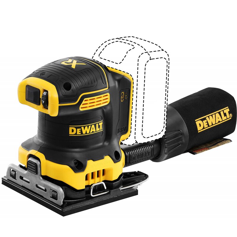 Szlifierka Oscylacyjjna 18V DCW200NT DEWALT
