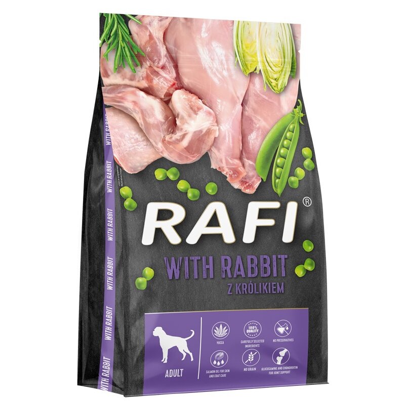 Dolina Noteci Rafi sucha karma dla psa z królikiem 10 kg
