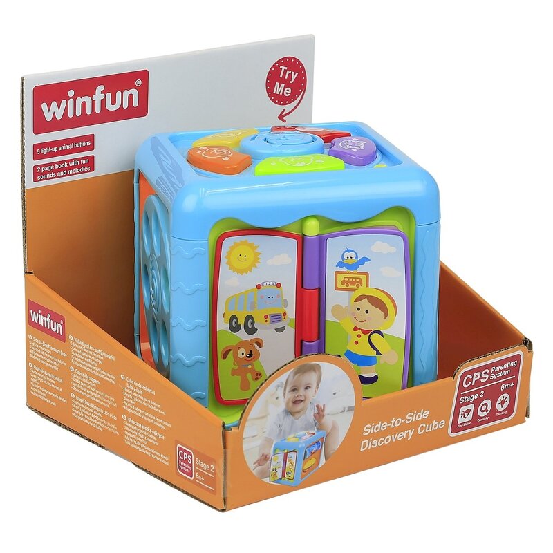 Zabawka edukacyjna SMILY PLAY Winfun Kostka edukacyjna 000715