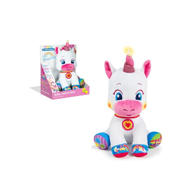 Zabawka interaktywny CLEMENTONI Baby Jednorożec 50544