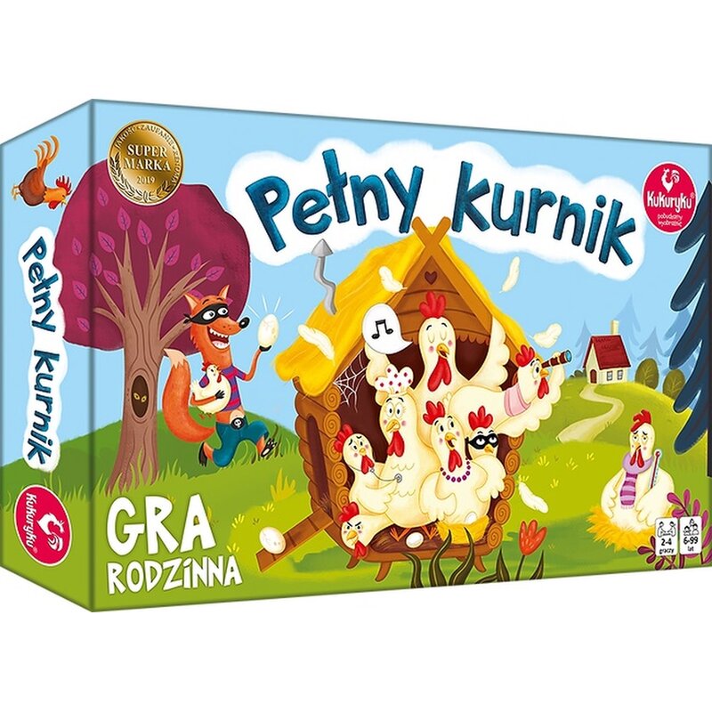 Gra planszowa KUKURYKU Pełny kurnik
