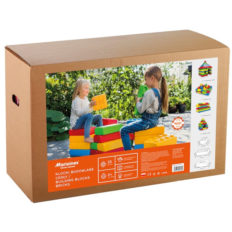Klocki elastyczne MARIOINEX Budowlane cegły 901304