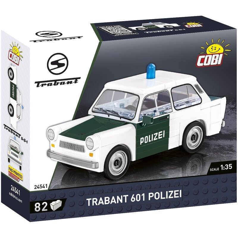 Klocki plastikowe COBI Youngtimer Collection Trabant 601 Polizei COBI-24541