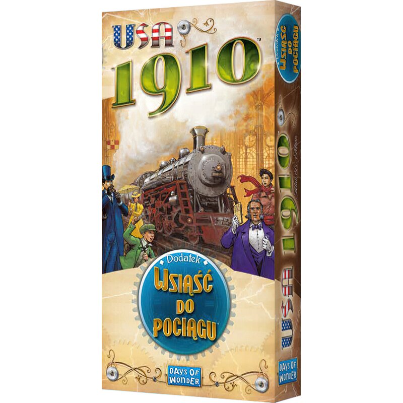 Dodatek do gry REBEL Wsiąść do Pociągu USA 1910