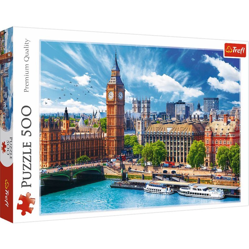 Puzzle TREFL Słoneczny Londyn 37329 (500 elementów)