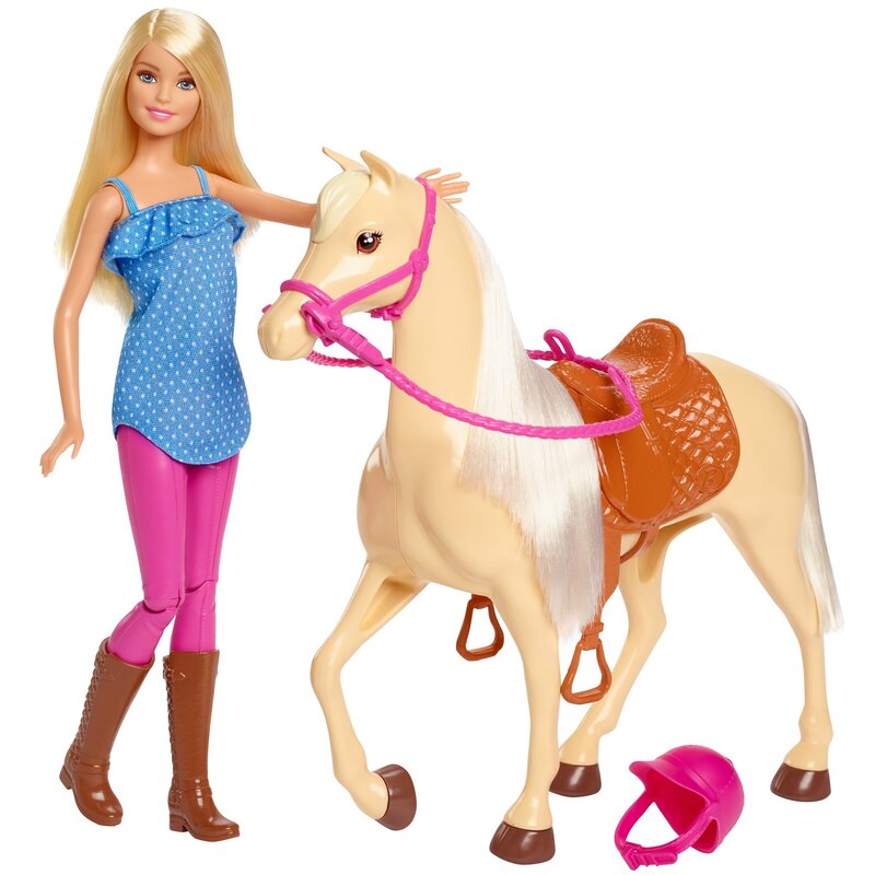 Lalka Barbie Dżokejka FXH13