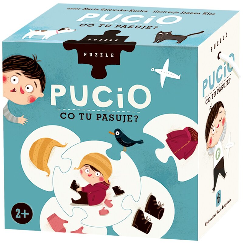 Puzzle NASZA KSIĘGARNIA Pucio Co tu pasuje? GXP-680406 (25 elementów)