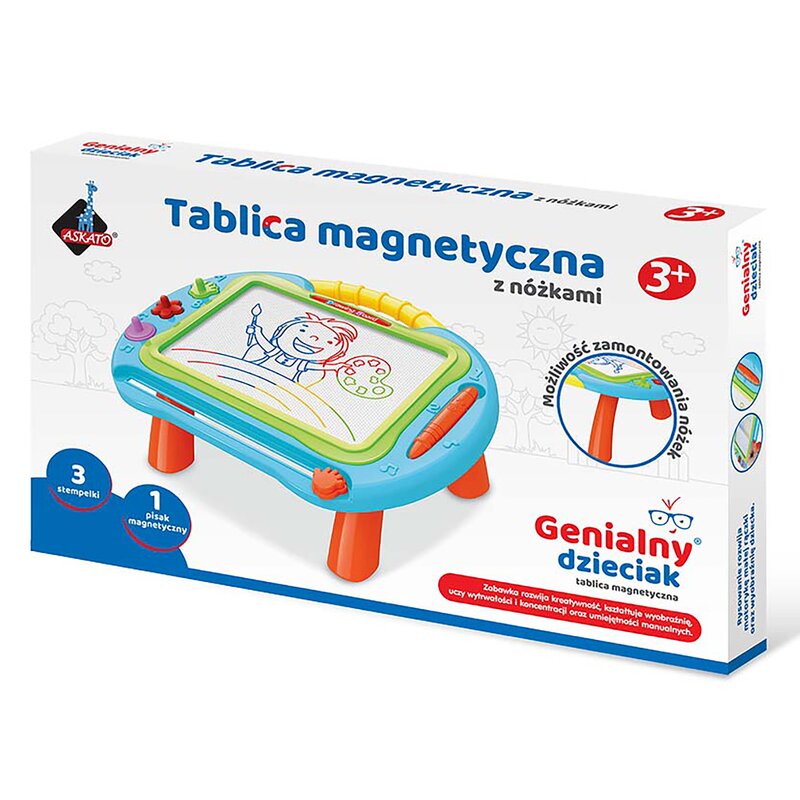 Tablica magnetyczna ASKATO Genialny dzieciak 103730