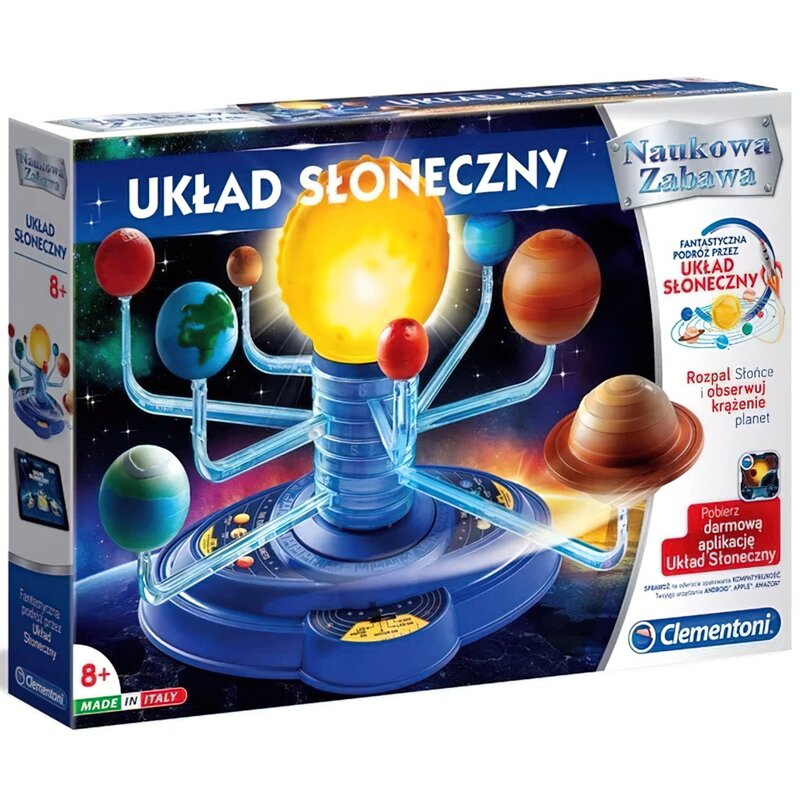 Zabawka edukacyjna CLEMENTONI Naukowa zabawa Układ słoneczny 50107