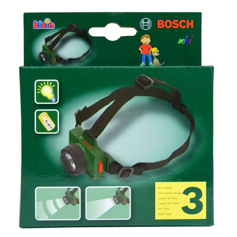 Zabawka latarka czołowa LED KLEIN Bosch Mini KL 8758
