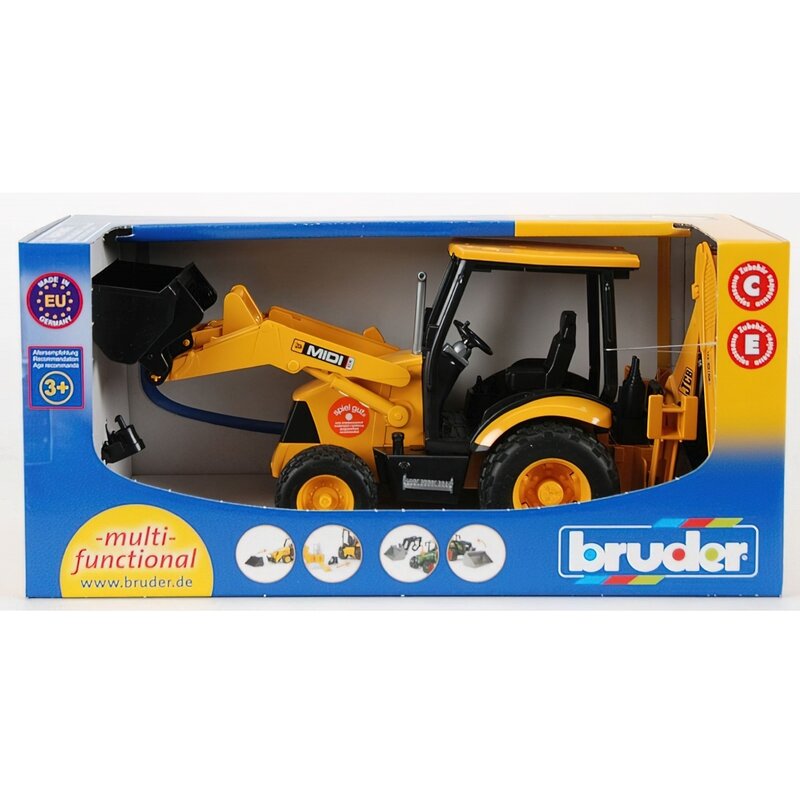 Ładowarko-koparka BRUDER JCB Midi CX BR-02427