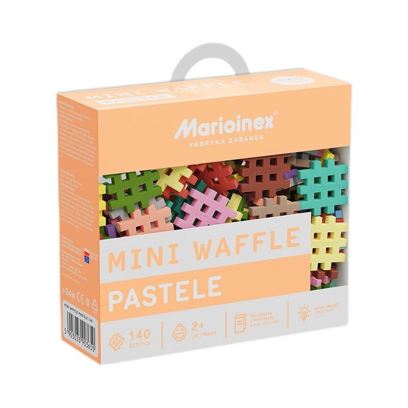 Klocki elastyczne MARIOINEX Mini Waffle Pastel 903650