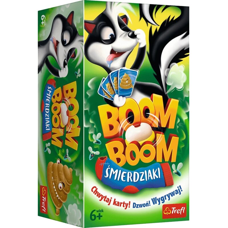 Gra karciana TREFL Boom Boom Śmierdziaki 01910