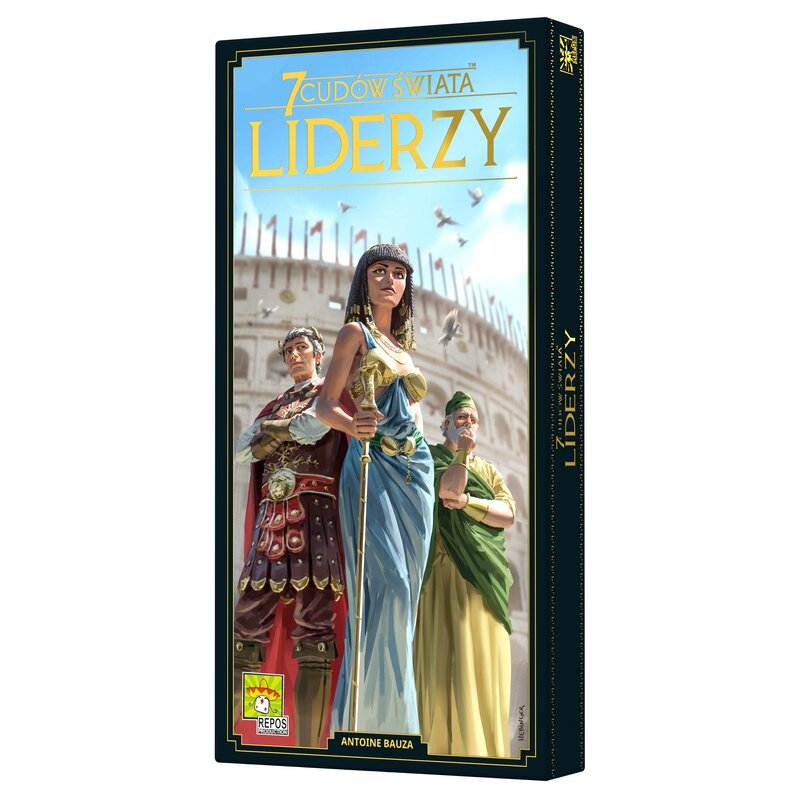 Dodatek do gry REBEL 7 Cudów Świata Liderzy (nowa edycja)