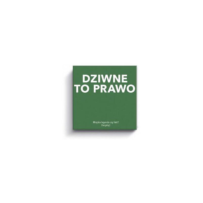 Gra karciana TACTIC Gift Game Dziwne to Prawo 56465