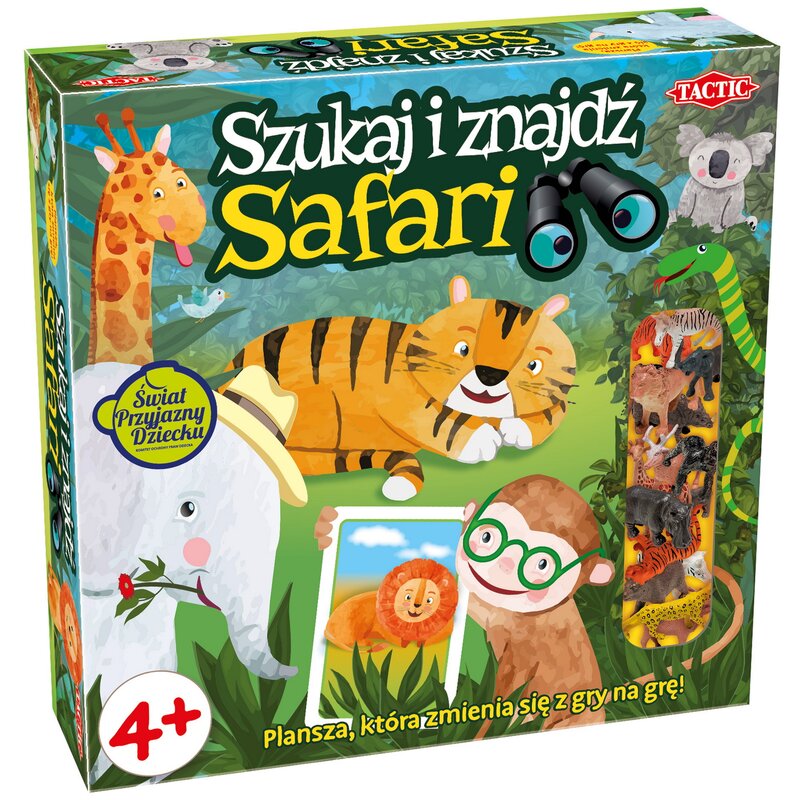 Gra karciana TACTIC Safari Szukaj i znajdź 56399