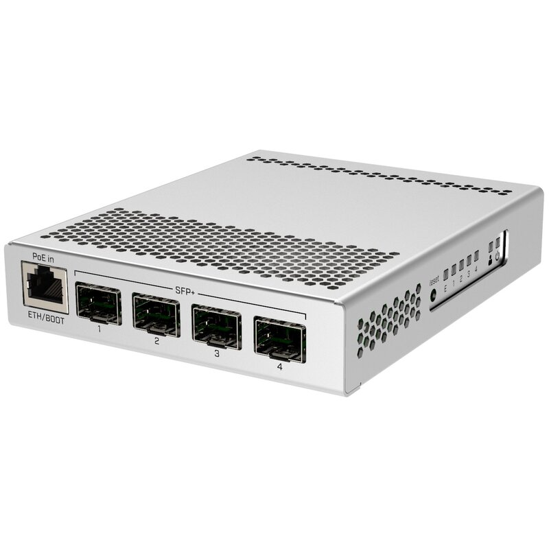 Switch MIKROTIK CRS305-1G-4S+IN Gigabit Ethernet, 5 portów, Funkcja PoE, Zarządzalny