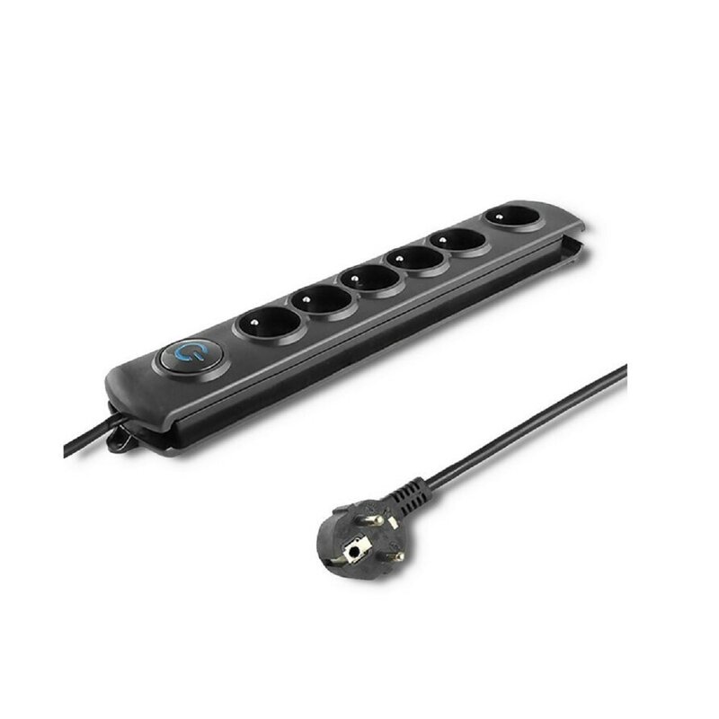 Listwa QOLTEC Quick Switch 50172 (5 m) Czarny