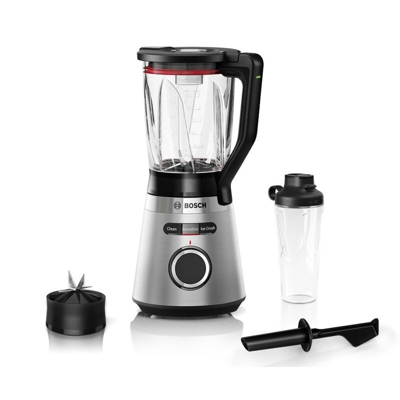 Blender kielichowy BOSCH VitaPower MMB6384M Srebrno-czarny + 1 bidon w komplecie