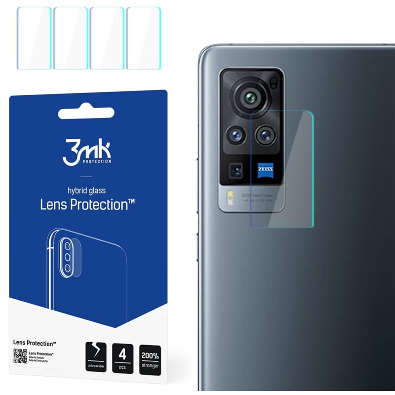 Szkło hybrydowe 3MK Lens Protection do vivo X60 Pro 5G