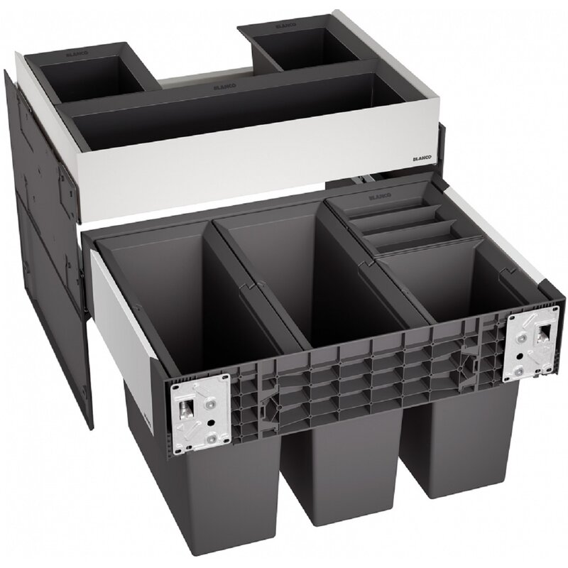 Sortownik odpadów BLANCO Select II 60/4 Orga 2x15L + 2x6L