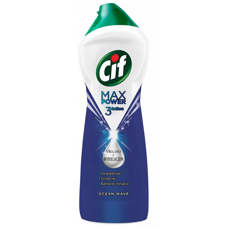 Mleczko do czyszczenia CIF Max Power Ocean Wave 1000 ml