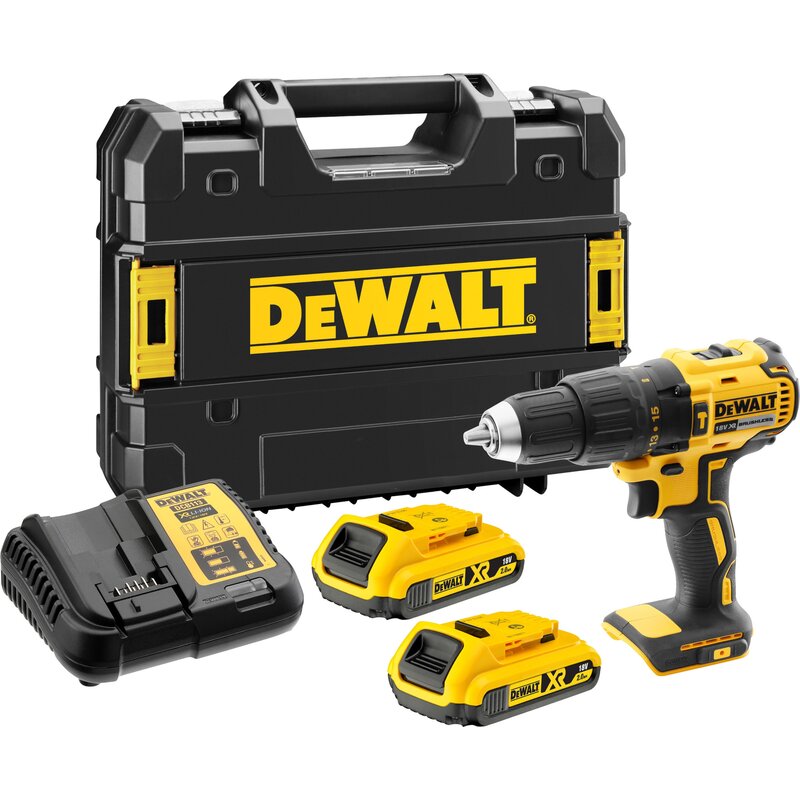 Wiertarko-wkrętarka DEWALT DCD778D2T-QW zestaw akumulatorów