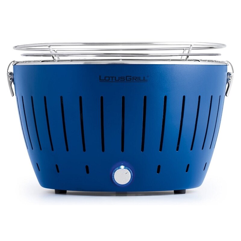 Grill węglowy LOTUSGRILL Classic G-TB-34P Niebieski 32 cm